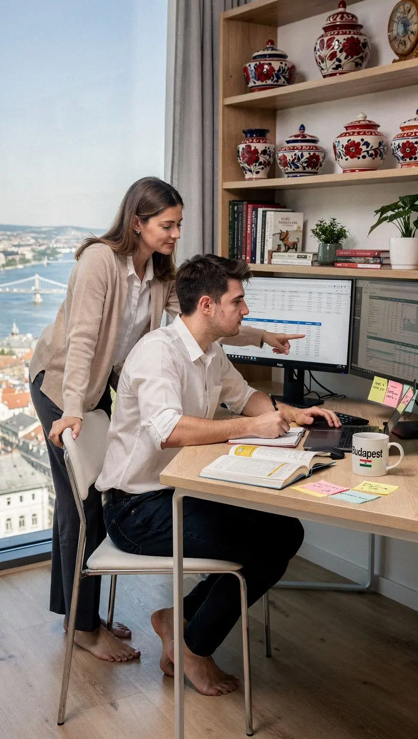 Könyv alapú pénzügyi tanulás képe, amely bemutatja a diákok számára készült útmutatókat.